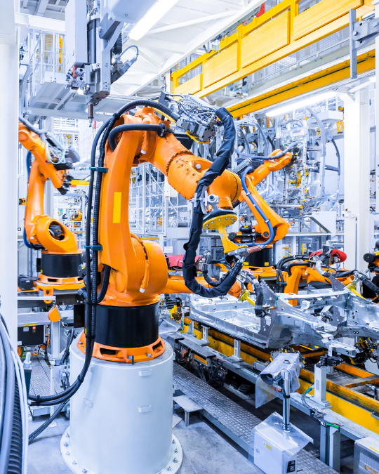 Braccio robotico soggetto a EN ISO 10218