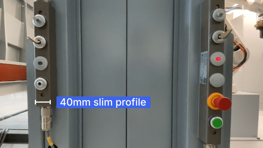 Profilo sottile da 40 mm